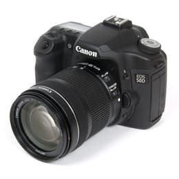 Reflex - Canon EOS 50D Black + Lens Canon EF-S 18-55mm f/4-5.6 IS II