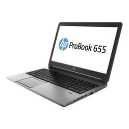 HP ProBook 655 G1 15-inch (2014) - A10-5750M APU - 4GB - SSD 128 GB AZERTY - French