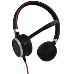 Jabra HSC 017 noise-Cancelling wired Headphones with microphone - Black/Red