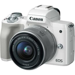 EOS M50 - White + Canon Canon Zoom Lens EF-M 15-45mm f/3.5-6.3 IS STM f/3.5-6.3