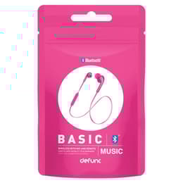 Defunc Basic Music Bluetooth Earbud Bluetooth Earphones - Pink