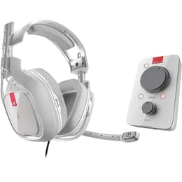 Astro A40 TR + Mixamp Pro TR noise-Cancelling gaming wired Headphones with microphone - White