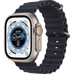 Apple Watch (Ultra) 2022 GPS + Cellular 49 - Titanium Grey - Ocean band Black