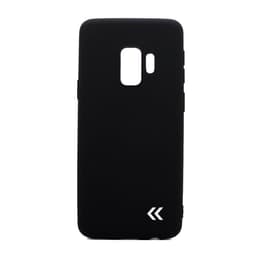 Case Galaxy S9 and protective screen - Plastic - Black