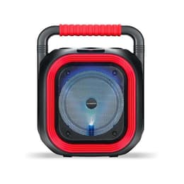 Schneider MINIHPBR Bluetooth Speakers - Black/Red