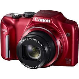 Canon PowerShot SX170 IS Compact 16Mpx - Red