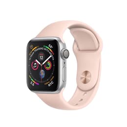 Apple Watch (Series 4) 2018 GPS 40 - Aluminium Silver - Sport loop Pink