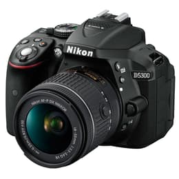 Reflex Nikon D5300 - Black + Lens Nikon AF-P DX Nikkor 18-55mm f/3.5-5.6G VR