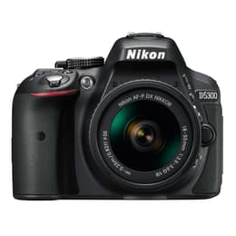 Reflex D5300 - Black + Nikon AF-P DX Nikkor 18-55mm f/3.5-5.6G VR f/3.5-5.6