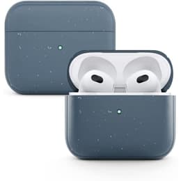 Protective case AirPods 3 - Natural meterial - Blue
