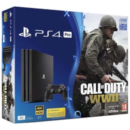 PlayStation 4 Pro 1000GB - Black + Call of Duty: WWII