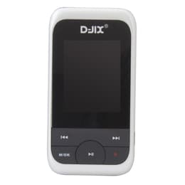 D-Jix M450-Silver MP3 & MP4 player GB- Silver