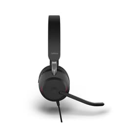 Jabra Evolve2 40 noise-Cancelling wired Headphones with microphone - Black