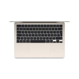 MacBook Air 15-inch (2024) - Apple M3 8-core and 10-core GPU - 8GB RAM - SSD 256GB - AZERTY - French