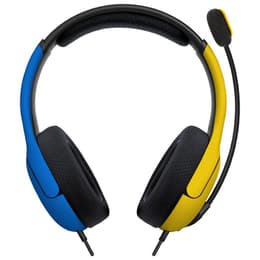 Pdp LVL40 gaming wired Headphones with microphone - Blue/Yellow