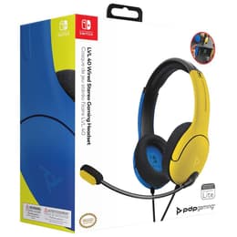 Pdp LVL40 gaming wired Headphones with microphone - Blue/Yellow