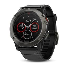 Smart Watch Garmin HR GPS Fēnix 5X Saphire - Black