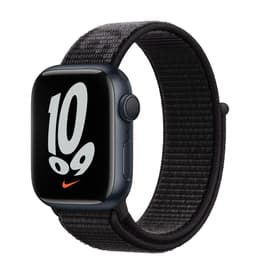 Apple Watch (Series 7) 2021 GPS 41 - Aluminium Midnight - Nike Sport loop Black