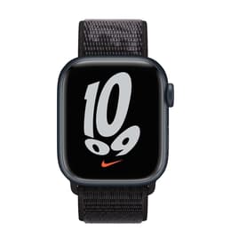 Apple Watch (Series 7) 2021 GPS 41 - Aluminium Midnight - Nike Sport loop Black