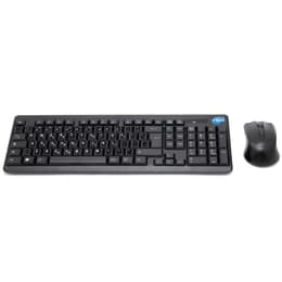 Simpletek Keyboard QWERTY Italian Wireless Mouse + Keyboard with Stickers 1000 DPI 2.4G Nano reciever
