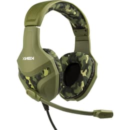 Konix GAMING gaming wired Headphones with microphone - Green