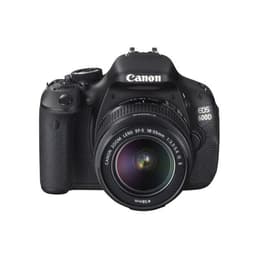 Canon EOS 600D Reflex 18Mpx - Black