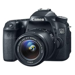 Canon EOS 70D Reflex 20,9Mpx - Black