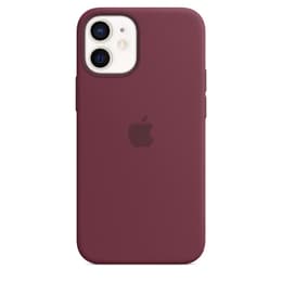 Apple Silicone case iPhone 12 mini - Magsafe - Silicone Violet