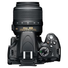 Reflex D5100 - Black + Nikon AF-S DX Nikkor VR f/3.5-5.6