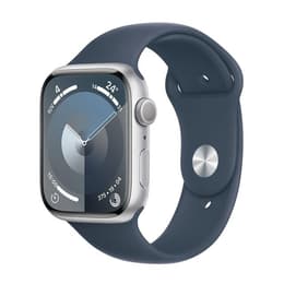 Apple Watch () 2023 GPS 45 - Aluminium Grey - Sport band Blue