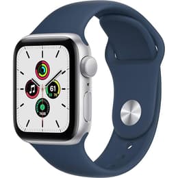 Apple Watch Series 9 (2023) GPS 45 mm - Aluminium Silver - Sport band Blue