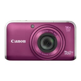 Canon PowerShot SX210 IS Compact 14Mpx - Purple/Grey
