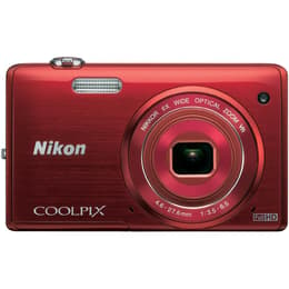 Nikon Coolpix S5200 Compact 16Mpx - Red