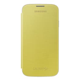 Case Galaxy S4 - Leather - Yellow
