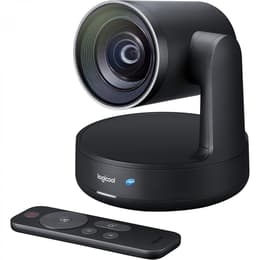 Logitech Modular video conferencing system with soundbar mics cables controller disply hub and table hub Webcam