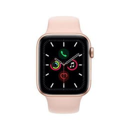 Apple Watch (Series 5) 2019 GPS 40 - Aluminium Rose gold - Solo loop Pink