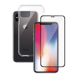 Case 360 iPhone X | Xs and protective screen - TPU - Transparent