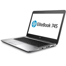 HP EliteBook 745 G4 14-inch (2017) - PRO A8-9600B - 8GB - SSD 128 GB QWERTY - English