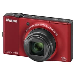 Nikon Coolpix S8000 Compact 14Mpx - Red