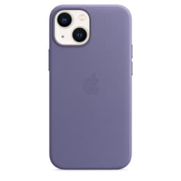 Apple Leather case iPhone 13 Mini - Magsafe - Leather Violet