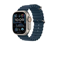 Apple Watch (Ultra) 2023 GPS + Cellular 49 - Titanium Grey - Ocean band Blue