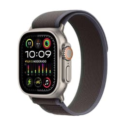 Apple Watch (Ultra) 2023 GPS + Cellular 49 - Titanium Grey - Trail loop Black