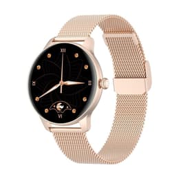 Smart Watch No Brand HR GPS L11 Lady Smart Watch - Gold, Heart Rate Monitor, IP68,180 mAh - Black
