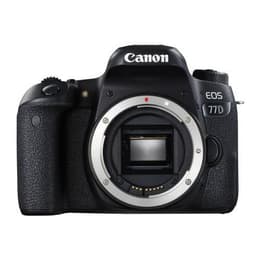 Reflex EOS 77D - Black + Canon Zoom Lens EF-S 18-55mm f/3,5-5.6 III f/3,5-5.6