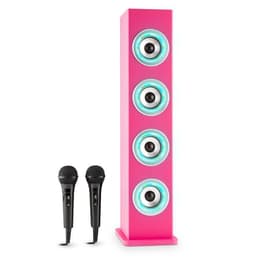 Auna Karaboom Bluetooth Speakers - Pink