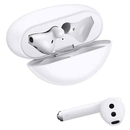 Huawei Freebuds 3 Earbud Noise-Cancelling Bluetooth Earphones - Pearl white