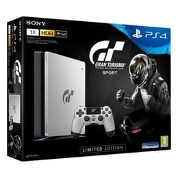 PlayStation 4 Slim 1000GB - White - Limited edition Gran Turismo Sport