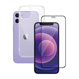 Case 360 iPhone 12 mini and protective screen - TPU - Transparent