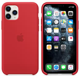 Apple Silicone case iPhone 11 Pro - Silicone Red