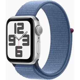 Apple Watch (Series SE) 2022 GPS 40 - Aluminium Silver - Sport loop Blue